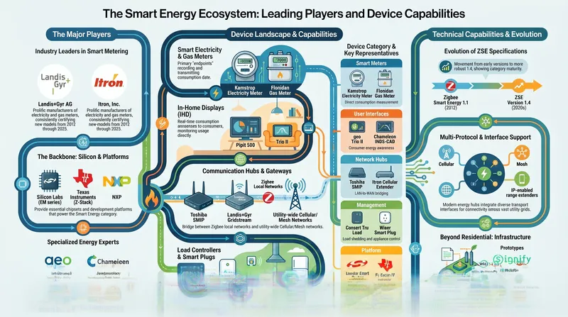 The Smart Energy Ecosystem: Leading Players and Device Capabilities